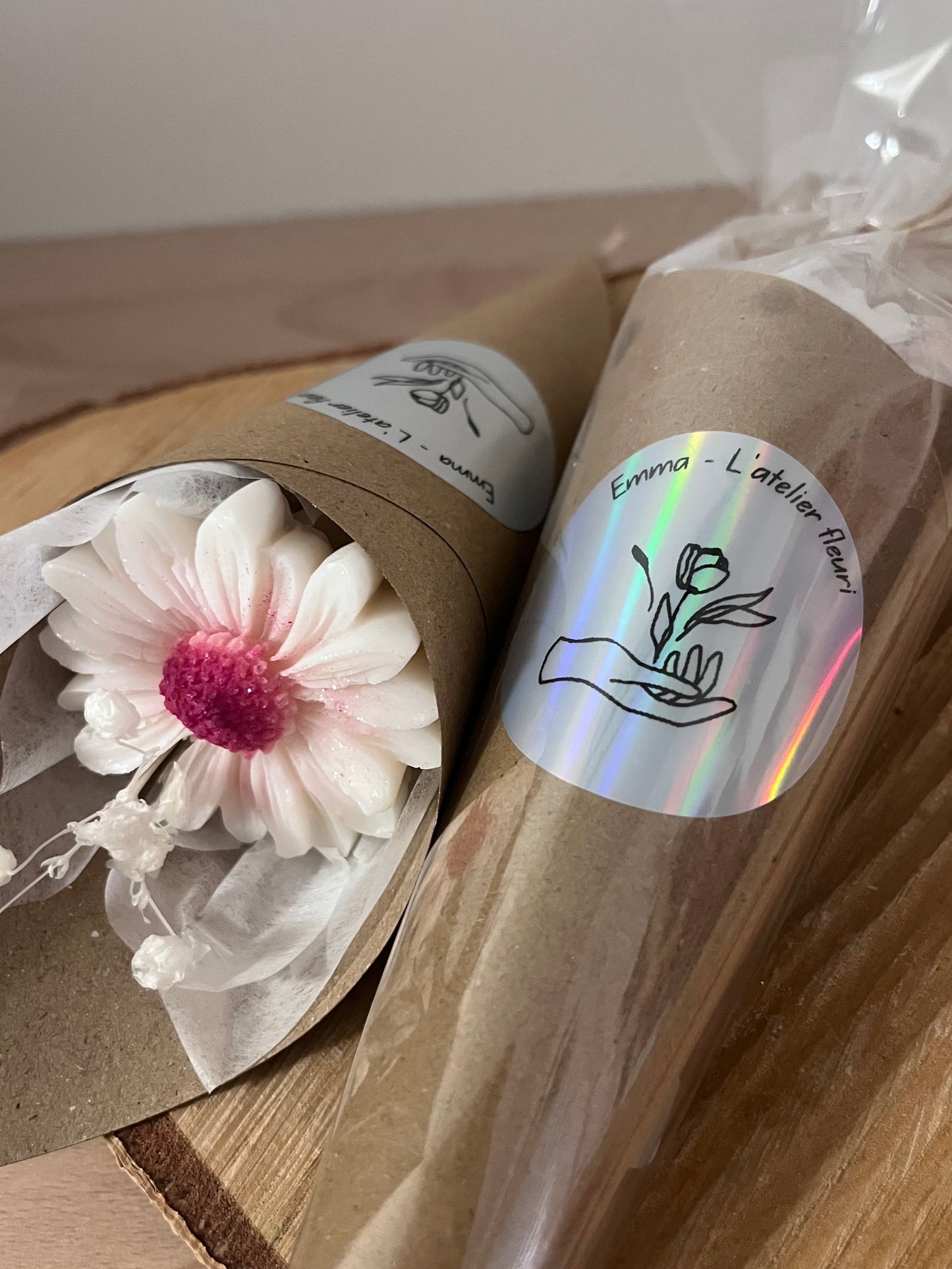 Cornet Fleuri ~ Fondant parfumé 🌸