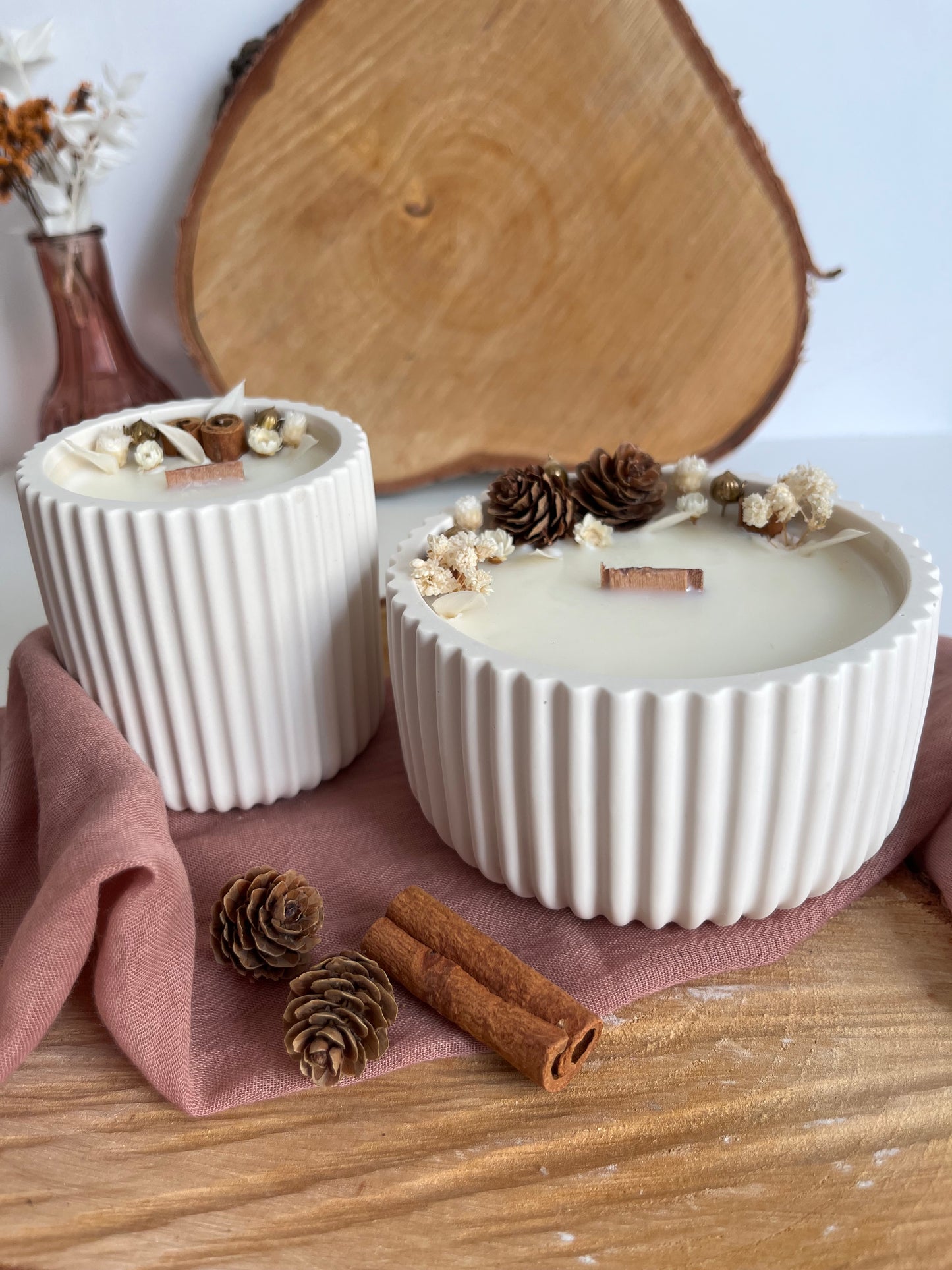 Bougie Pomme de pin 🍂