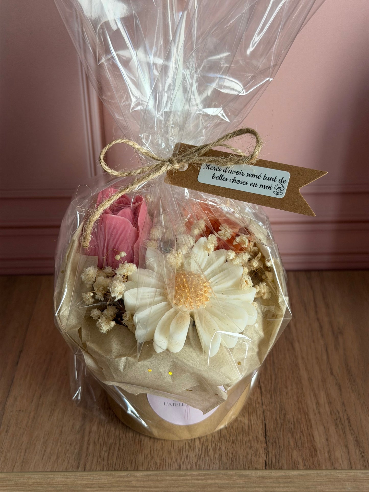Mini bouquet fleuri ~ PARFUM FLEUR DE CERISIER 🌸  Édition spéciale fin d’année scolaire ✏️