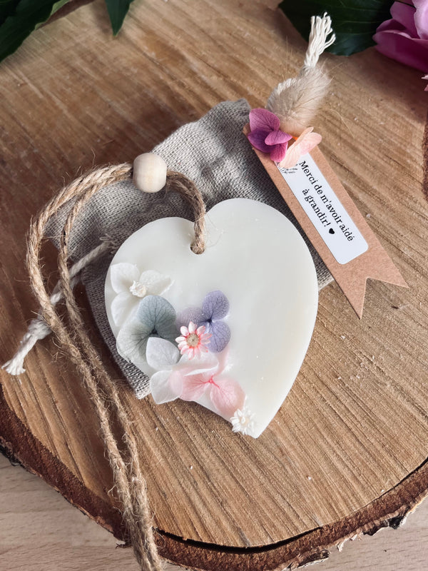 Suspension parfumée parfum adoucissant ~ message personnalisé 🤍