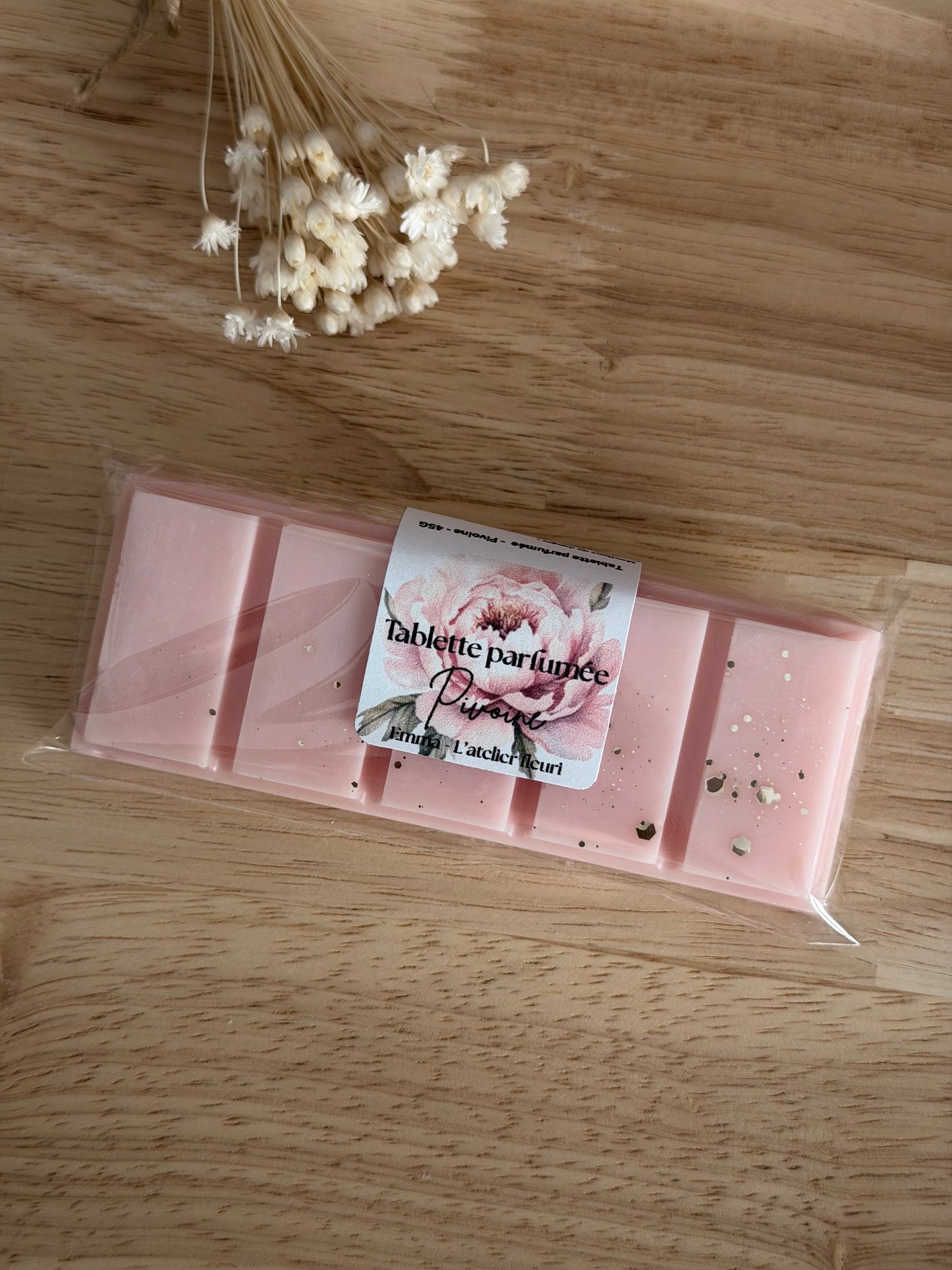 Tablette parfumée ~ Pivoine ~ 45G 🌸