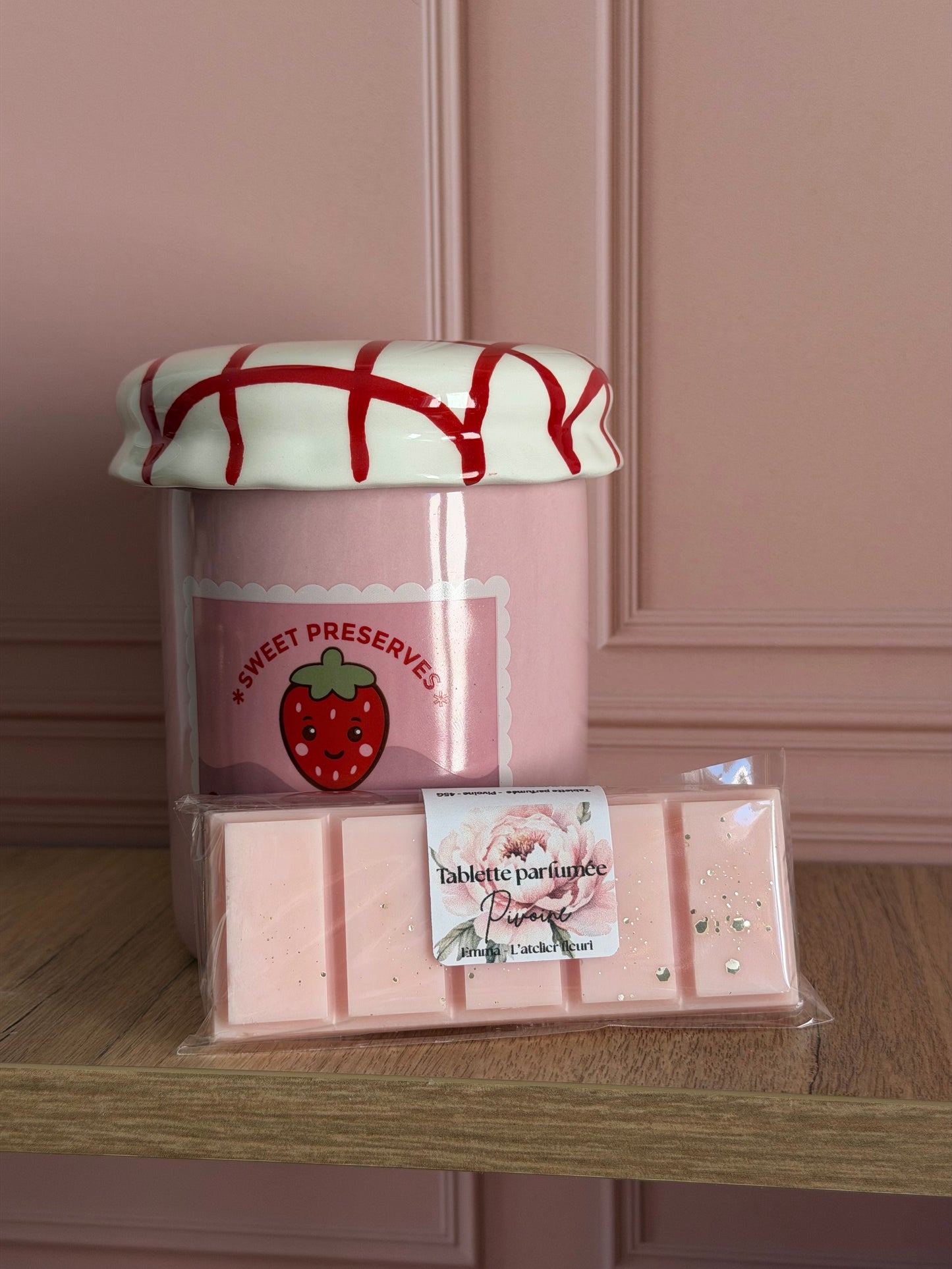 Tablette parfumée ~ Pivoine ~ 45G 🌸