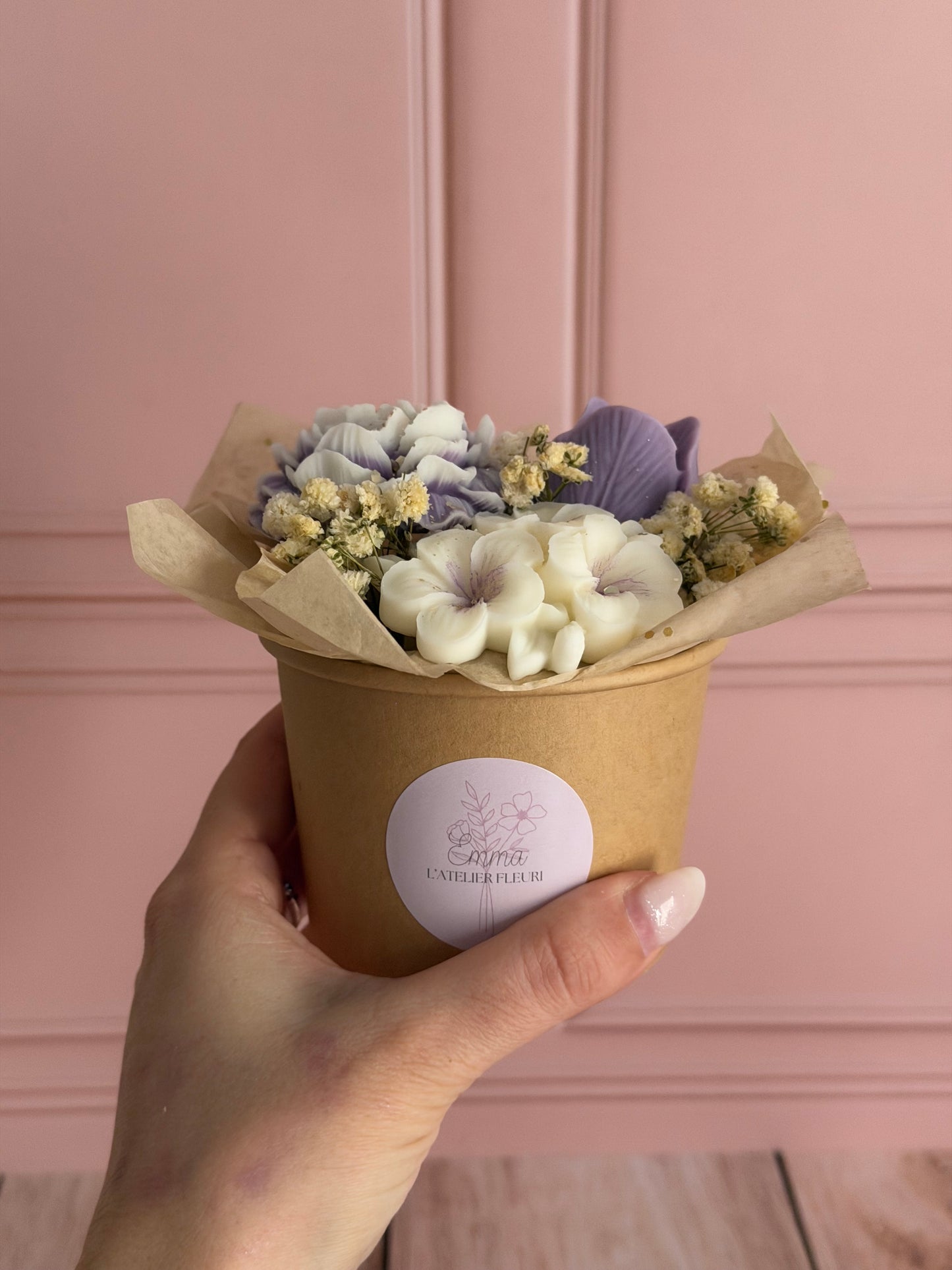 Mini bouquet fleuri ~ Parfum Violette 💜