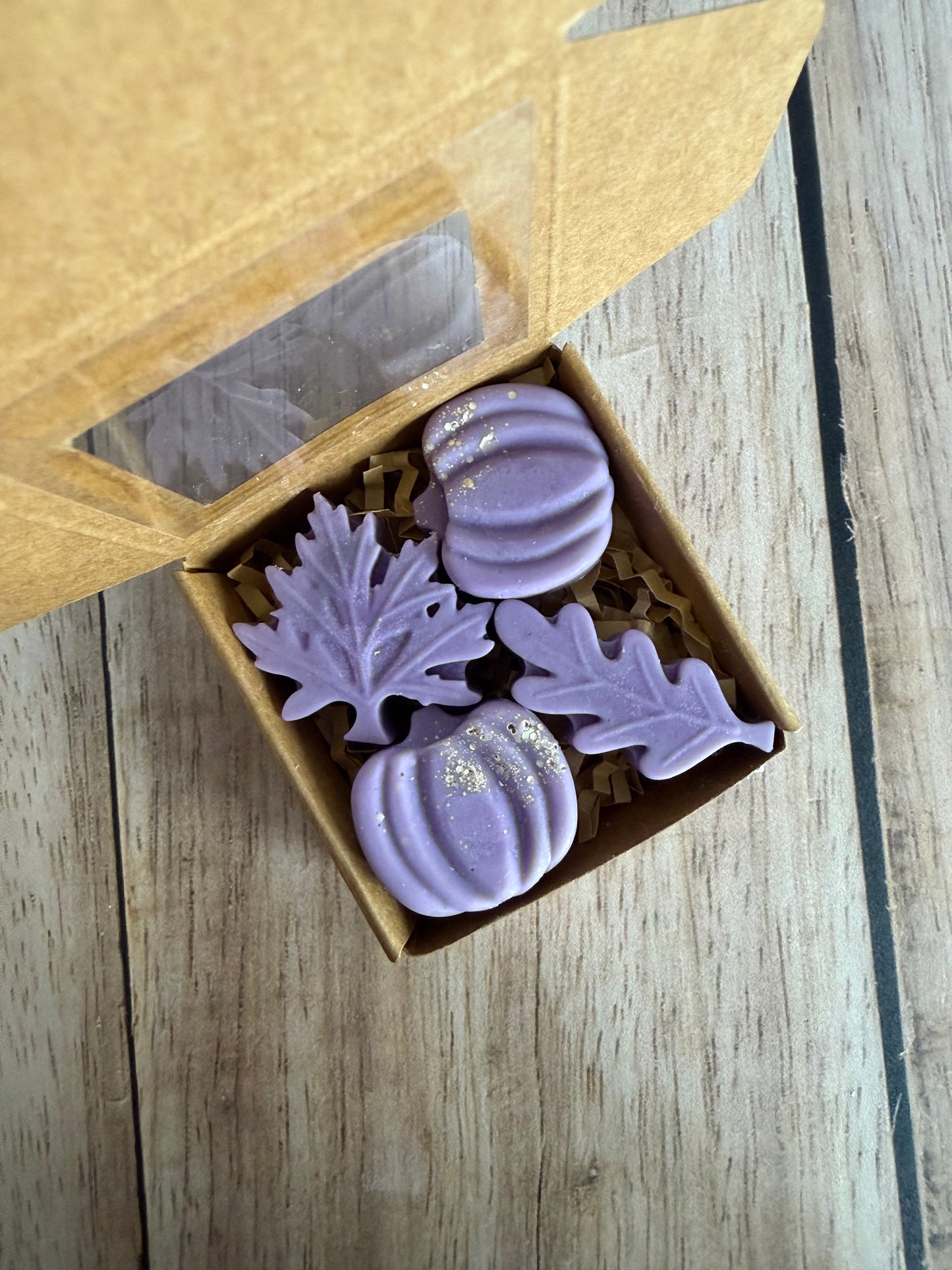 Mini coffret 4 fondants parfumés parfums aux choix