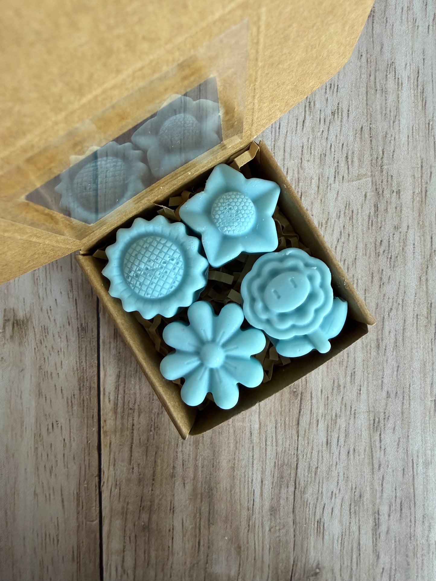 Mini coffret 4 fondants parfumés parfums aux choix