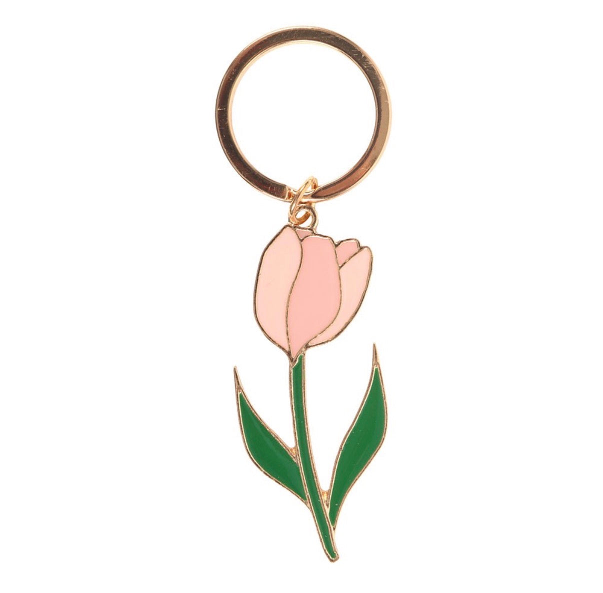Porte clé Tulipe rose 🌷