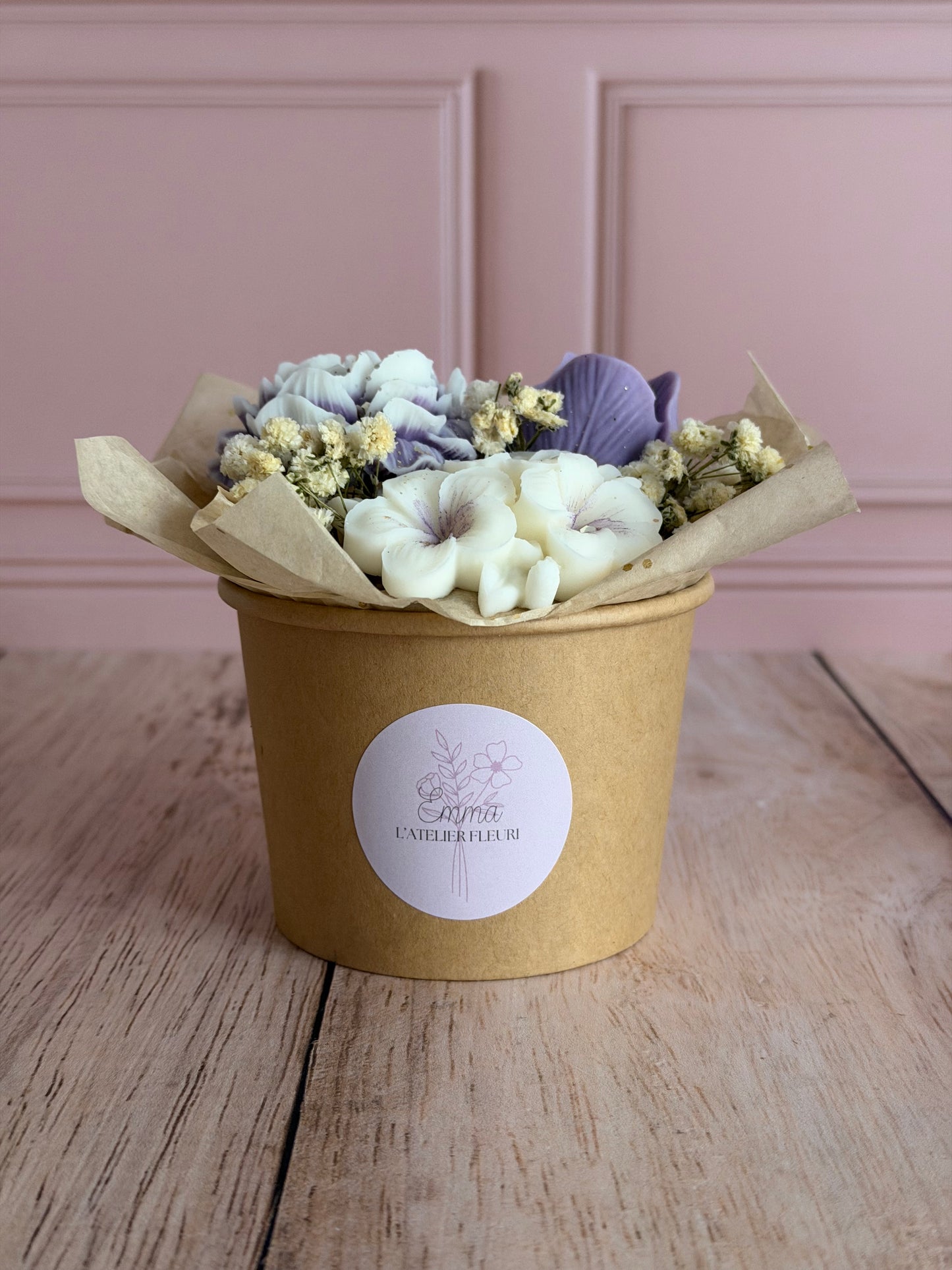 Mini bouquet fleuri ~ Parfum Violette 💜