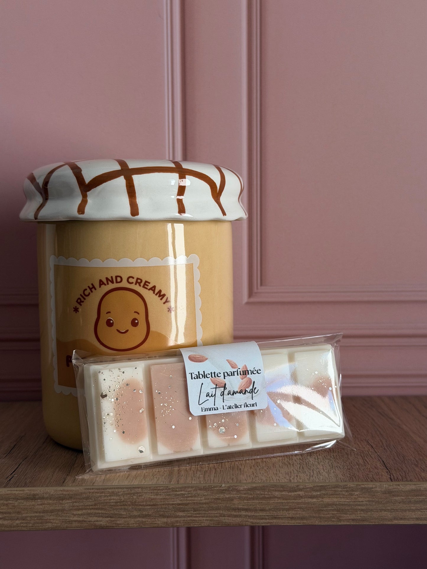 Tablette parfumée ~ Lait d'amande ~ 45G 🥛