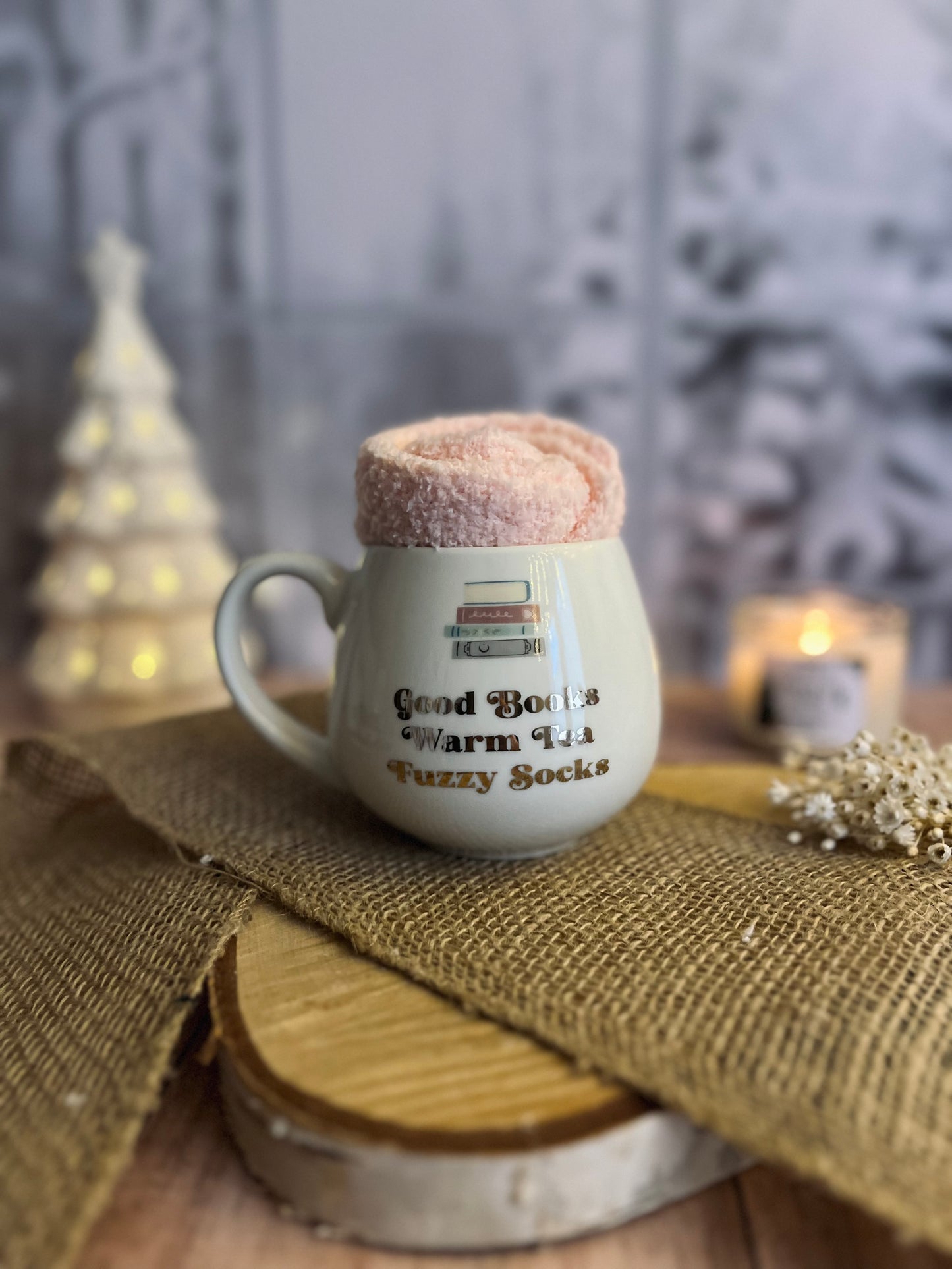 Mug + Chaussettes ~ Good Books