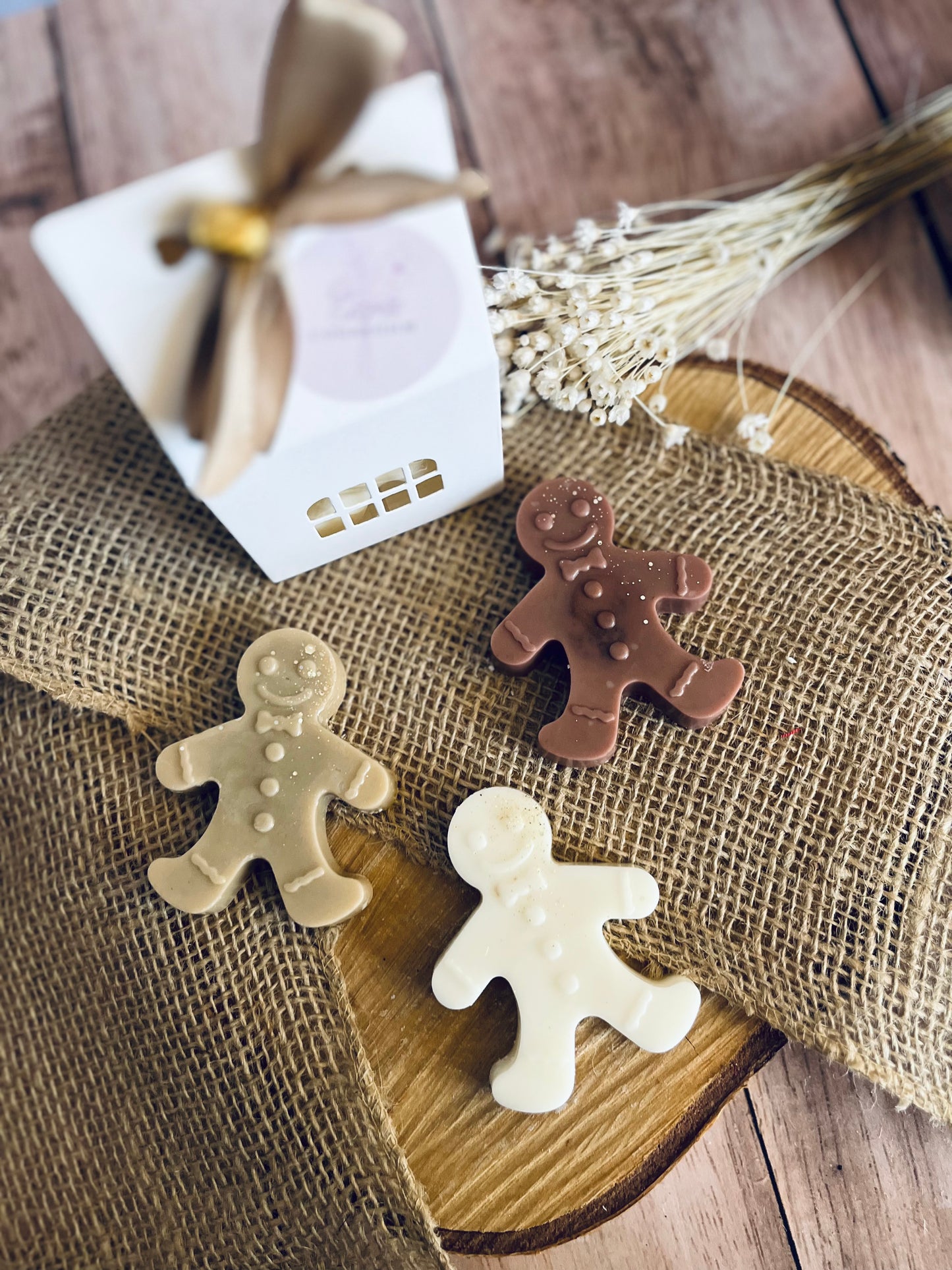 Coffret 3 parfums galets parfumés ~ Pain d’épices ~ 60G