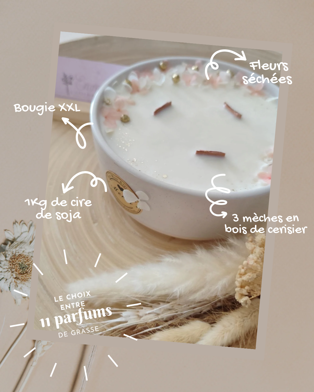 Bougie XXL 1KG