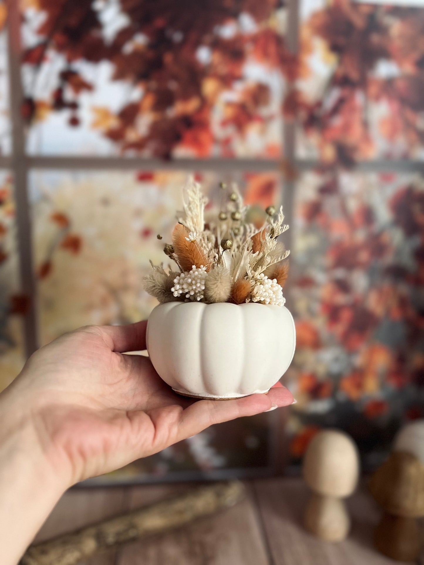 Citrouille fleurie d’automne 🍁