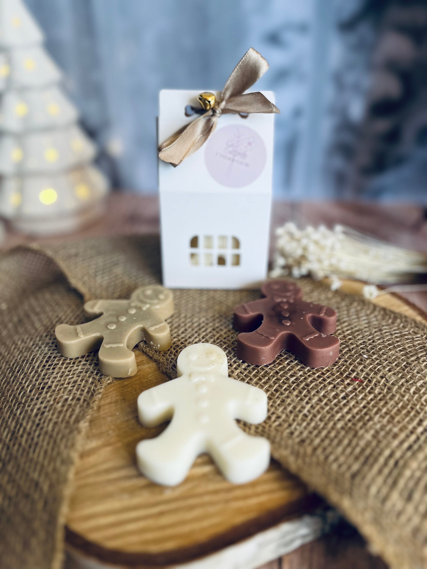 Coffret 3 parfums galets parfumés ~ Pain d’épices ~ 60G