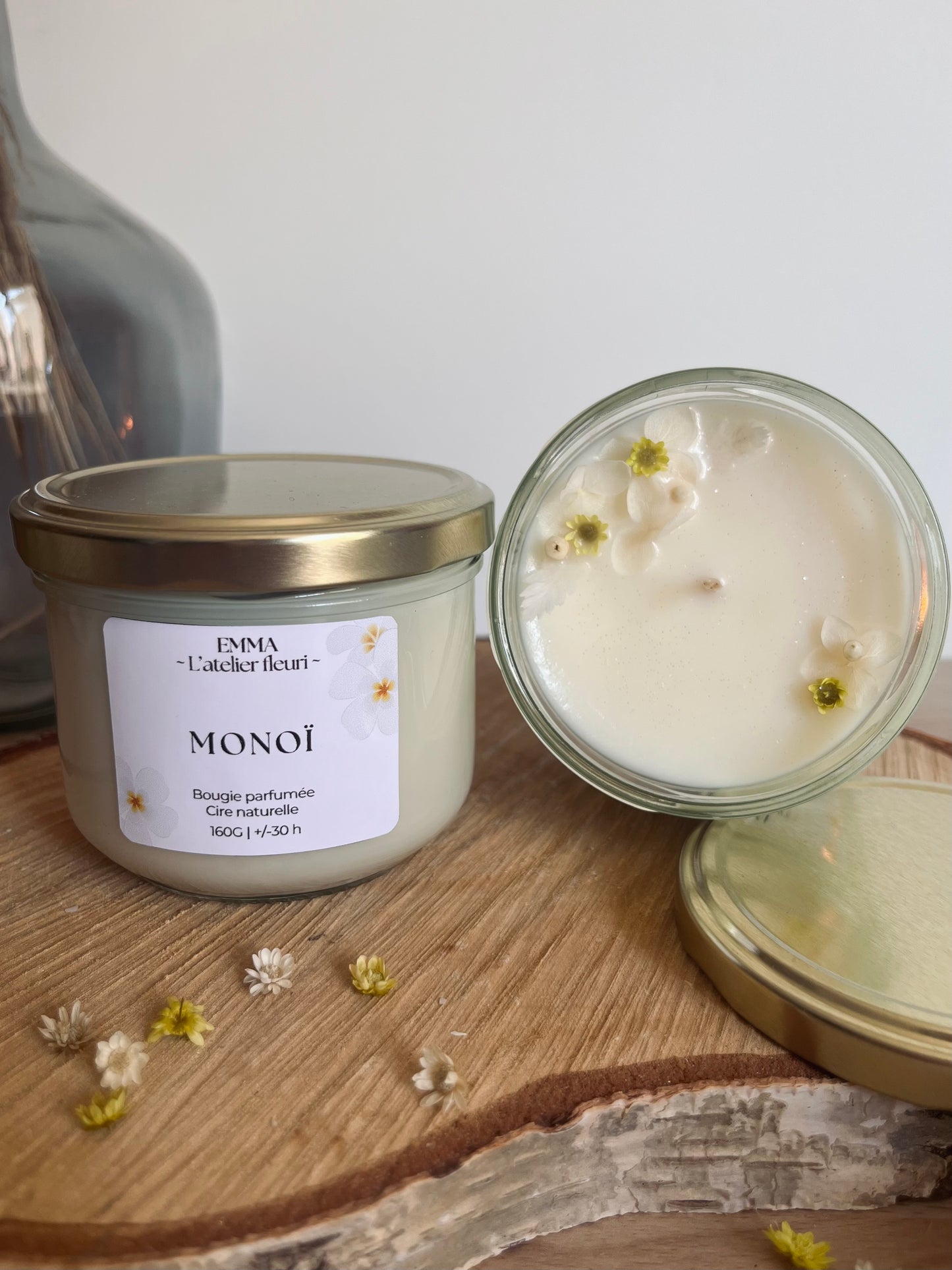 Bougie Monoï 160G 🌼