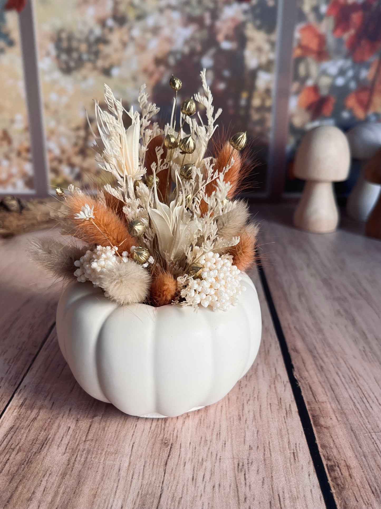 Citrouille fleurie d’automne 🍁