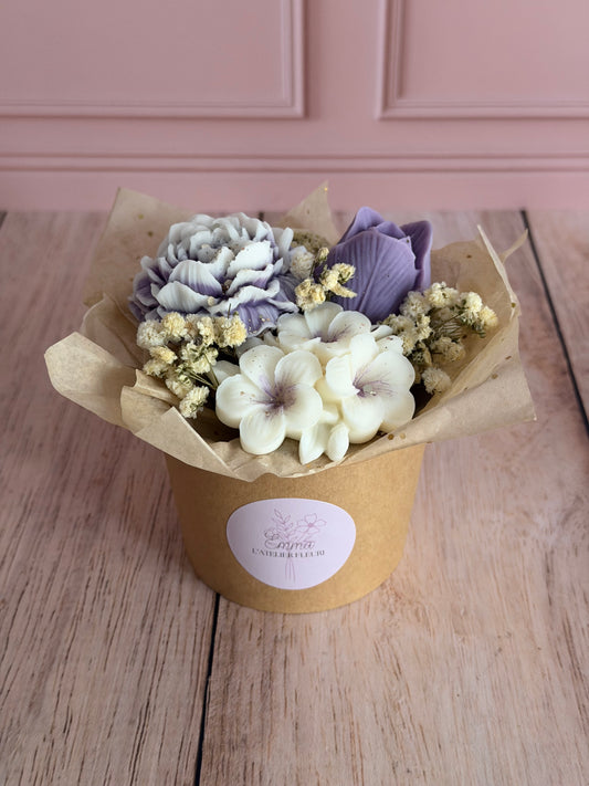 Mini bouquet fleuri ~ Parfum Violette 💜