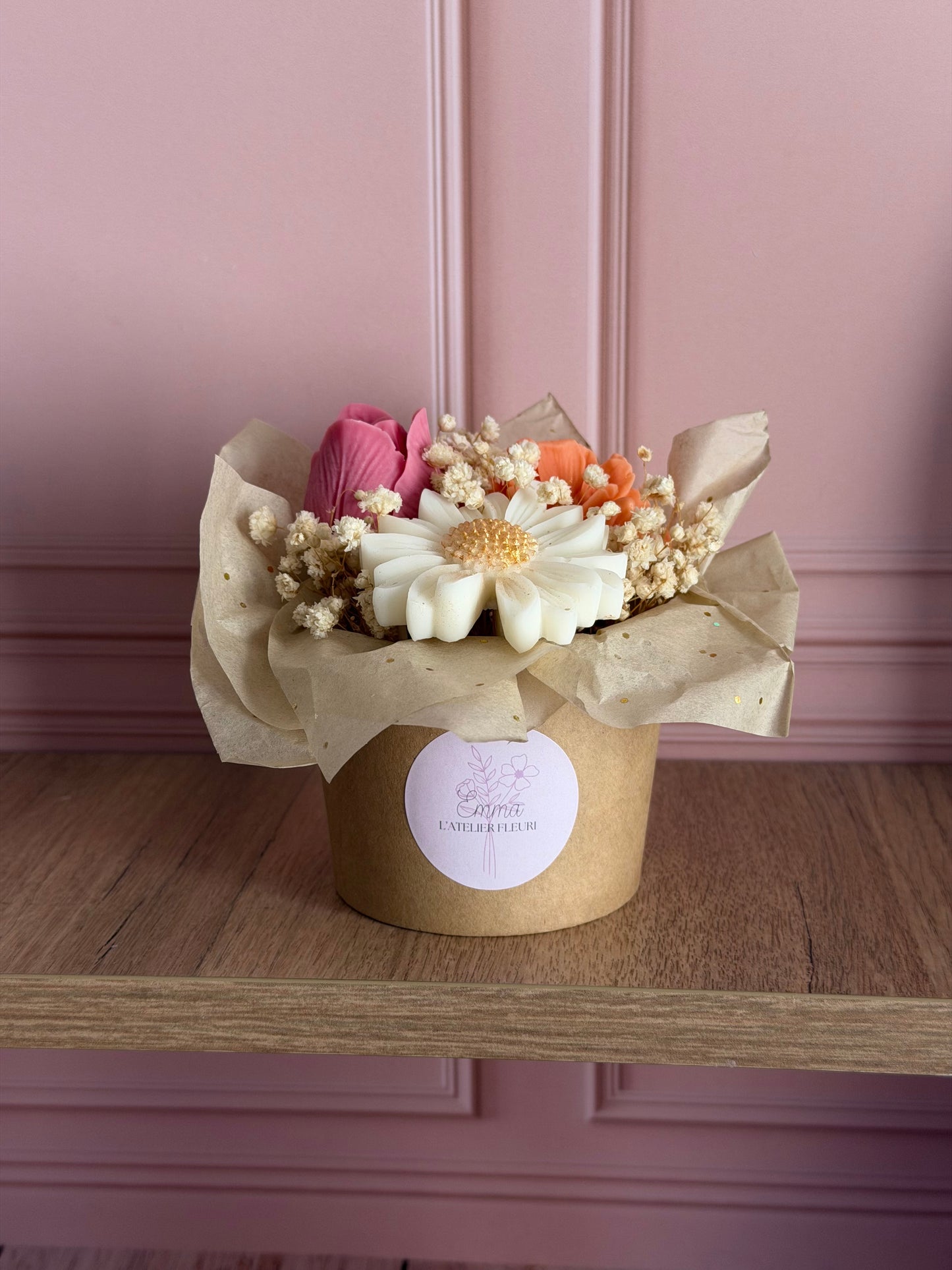 Mini bouquet fleuri ~ PARFUM FLEUR DE CERISIER 🌸  Édition spéciale fin d’année scolaire ✏️