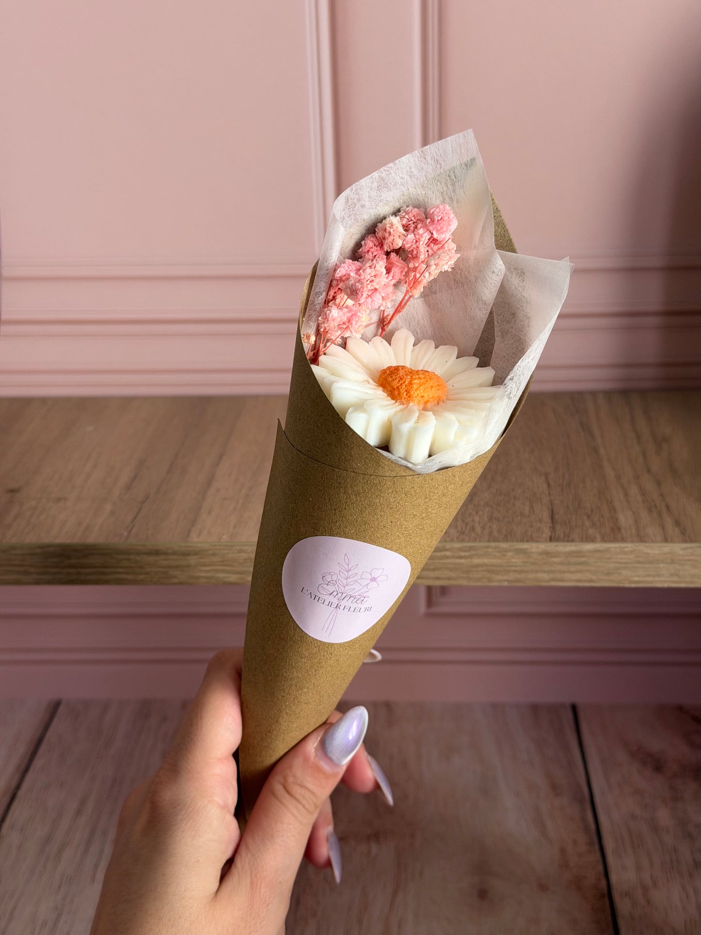 Fleur fondant PARFUM MONOÏ 🌼 – Édition spéciale fin d’année scolaire ✏️