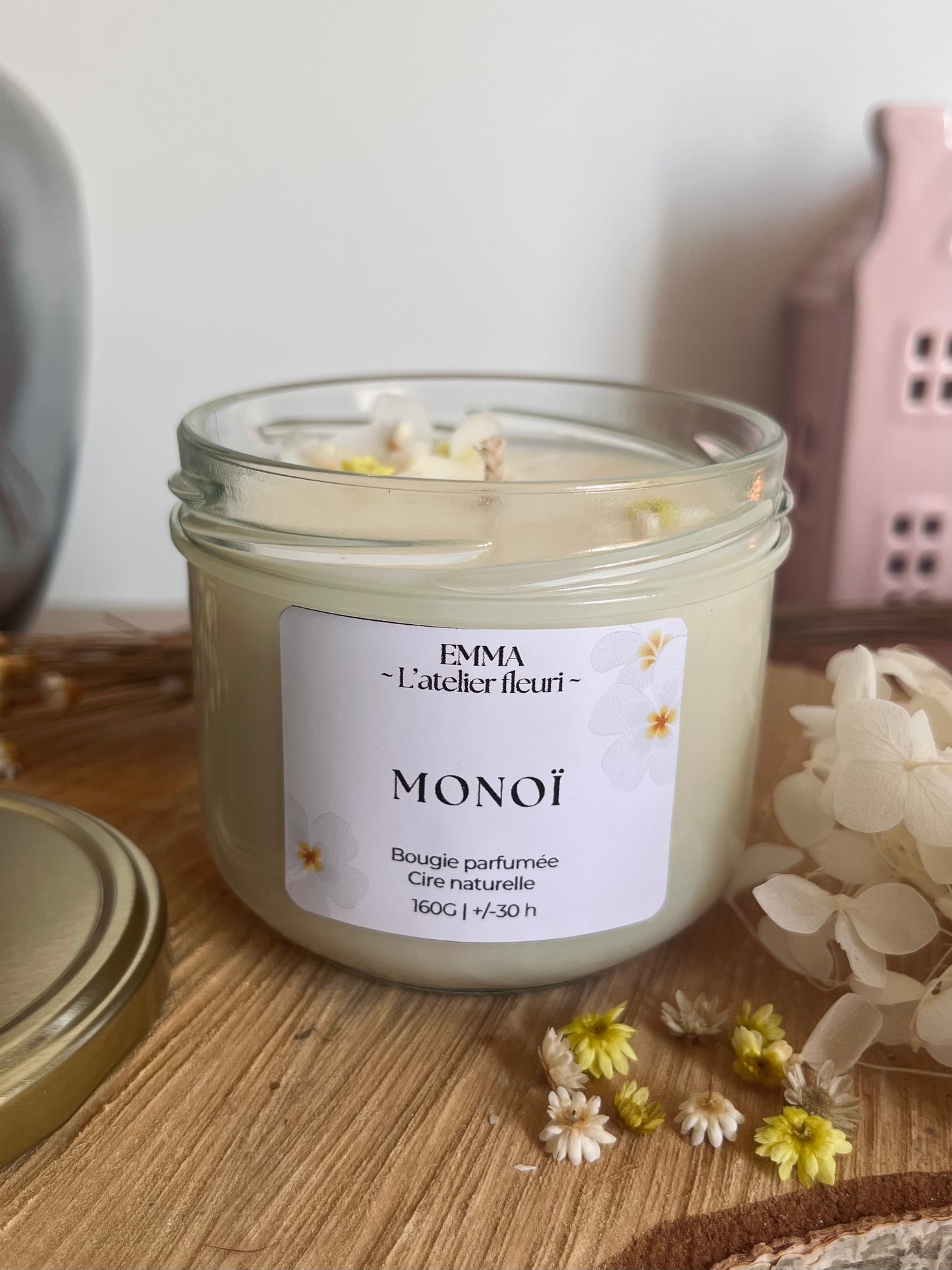 Bougie Monoï 160G 🌼