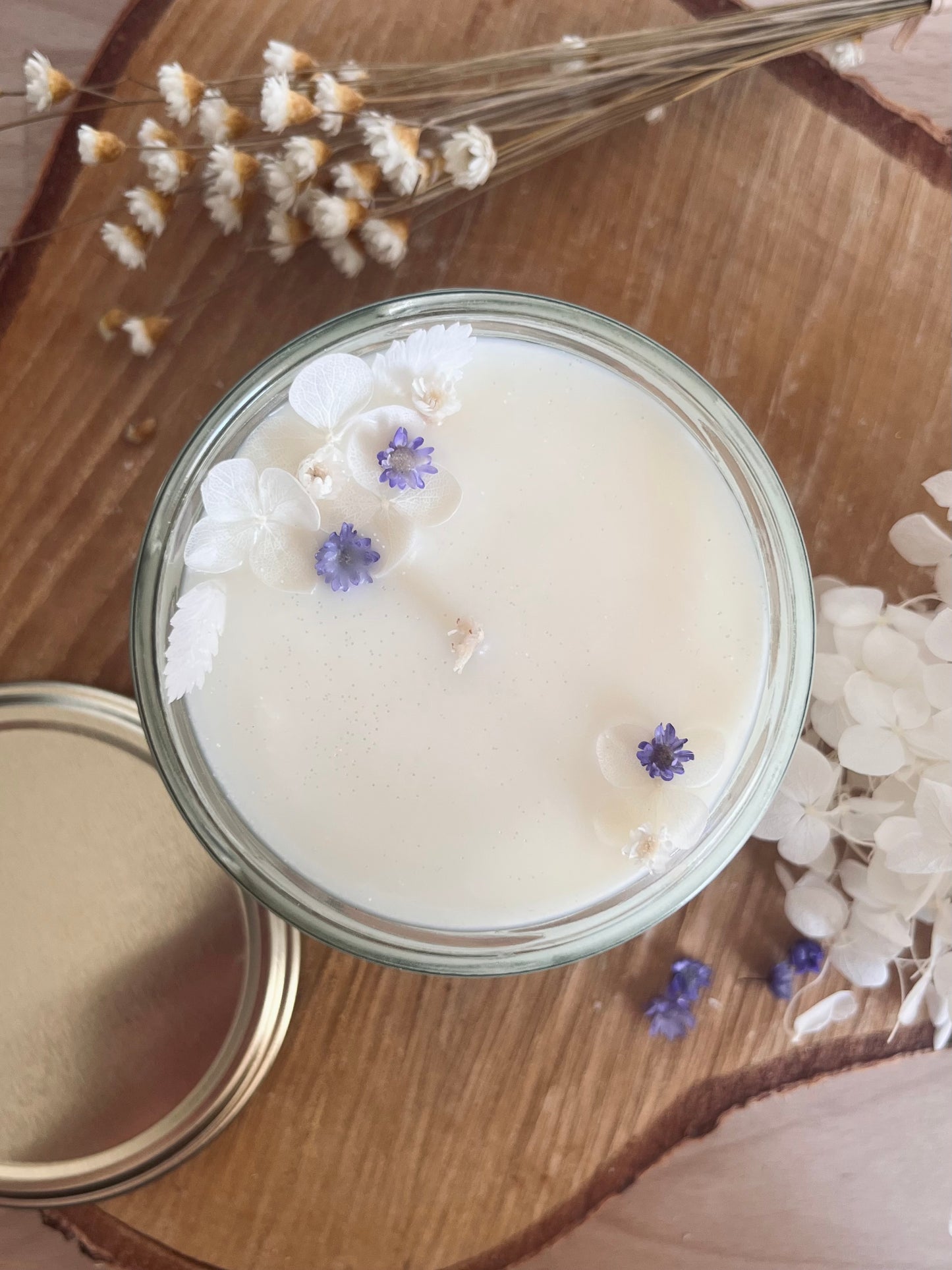 Bougie Fleur de coton 160G 🤍