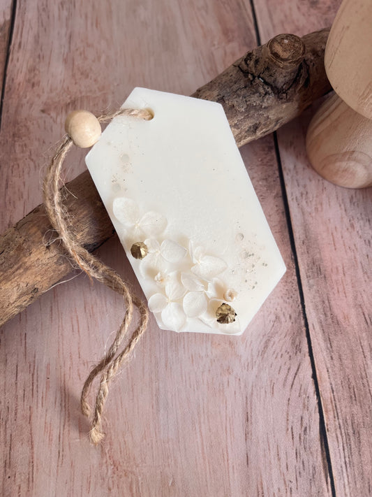 Suspension parfumée adoucissant