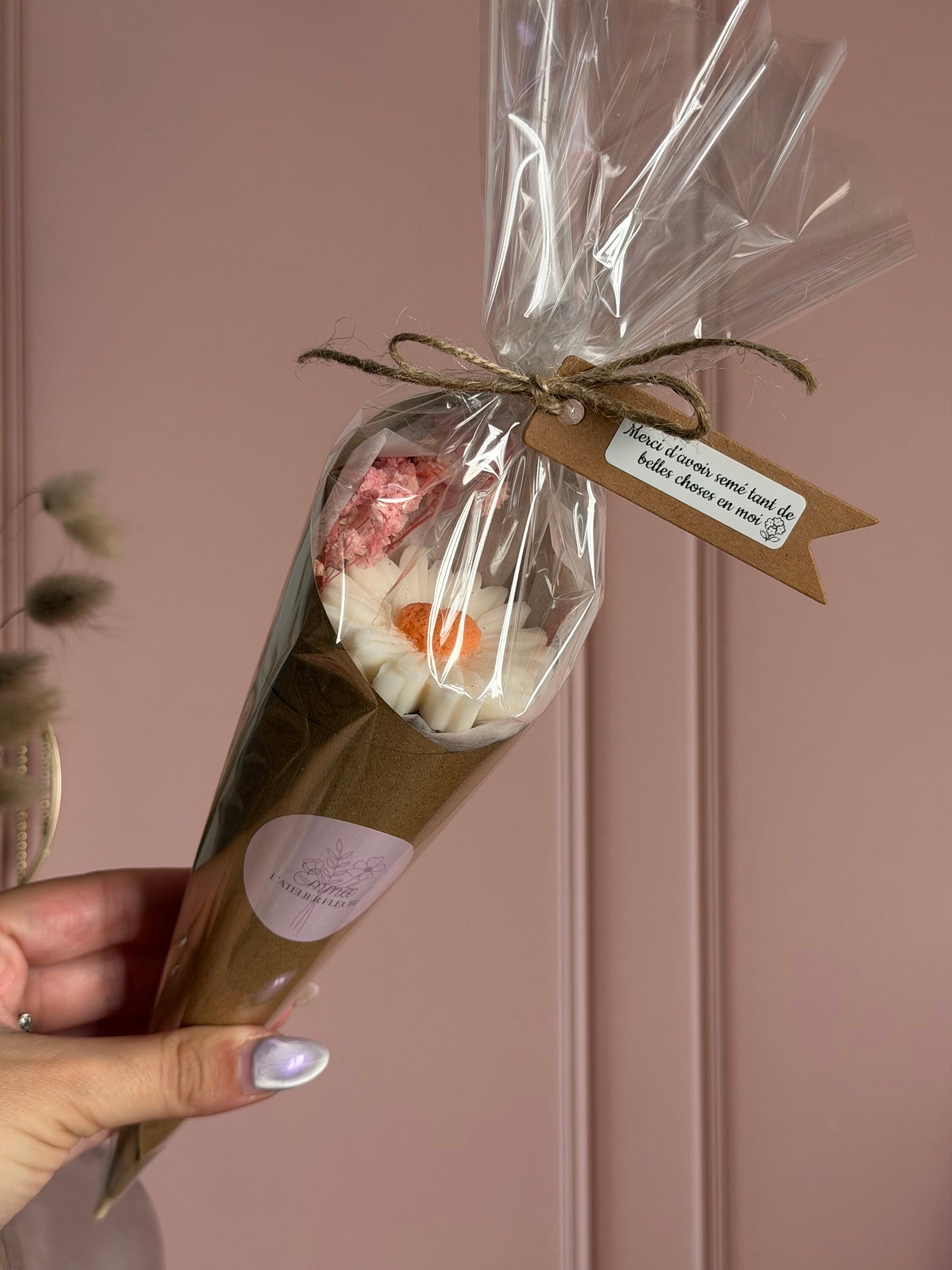 Fleur fondant PARFUM MONOÏ 🌼 – Édition spéciale fin d’année scolaire ✏️