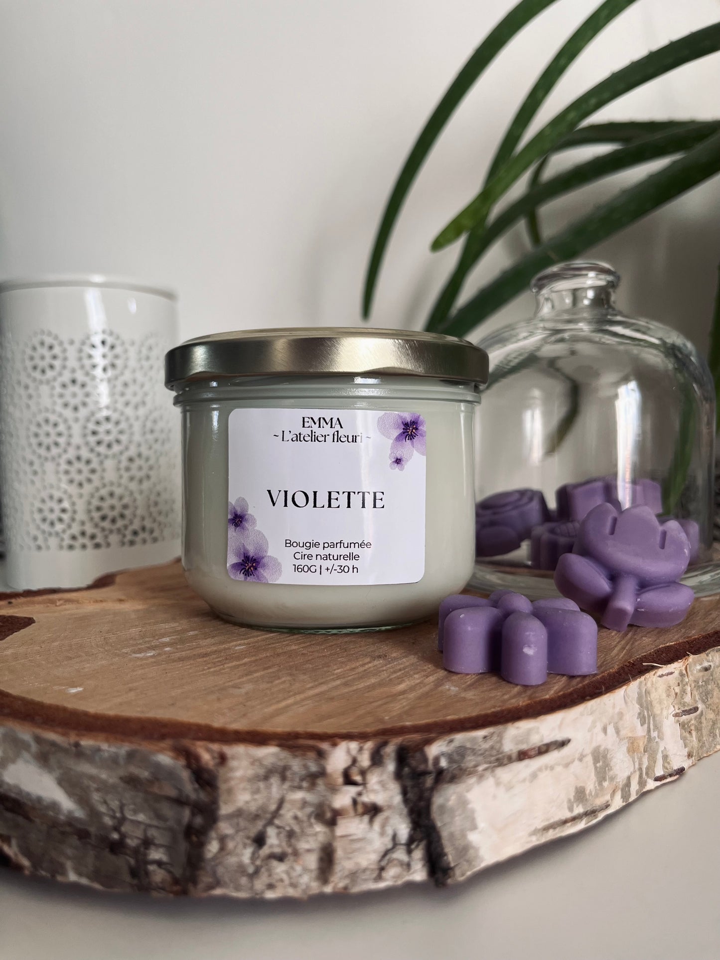 Bougie Violette 160G 💜