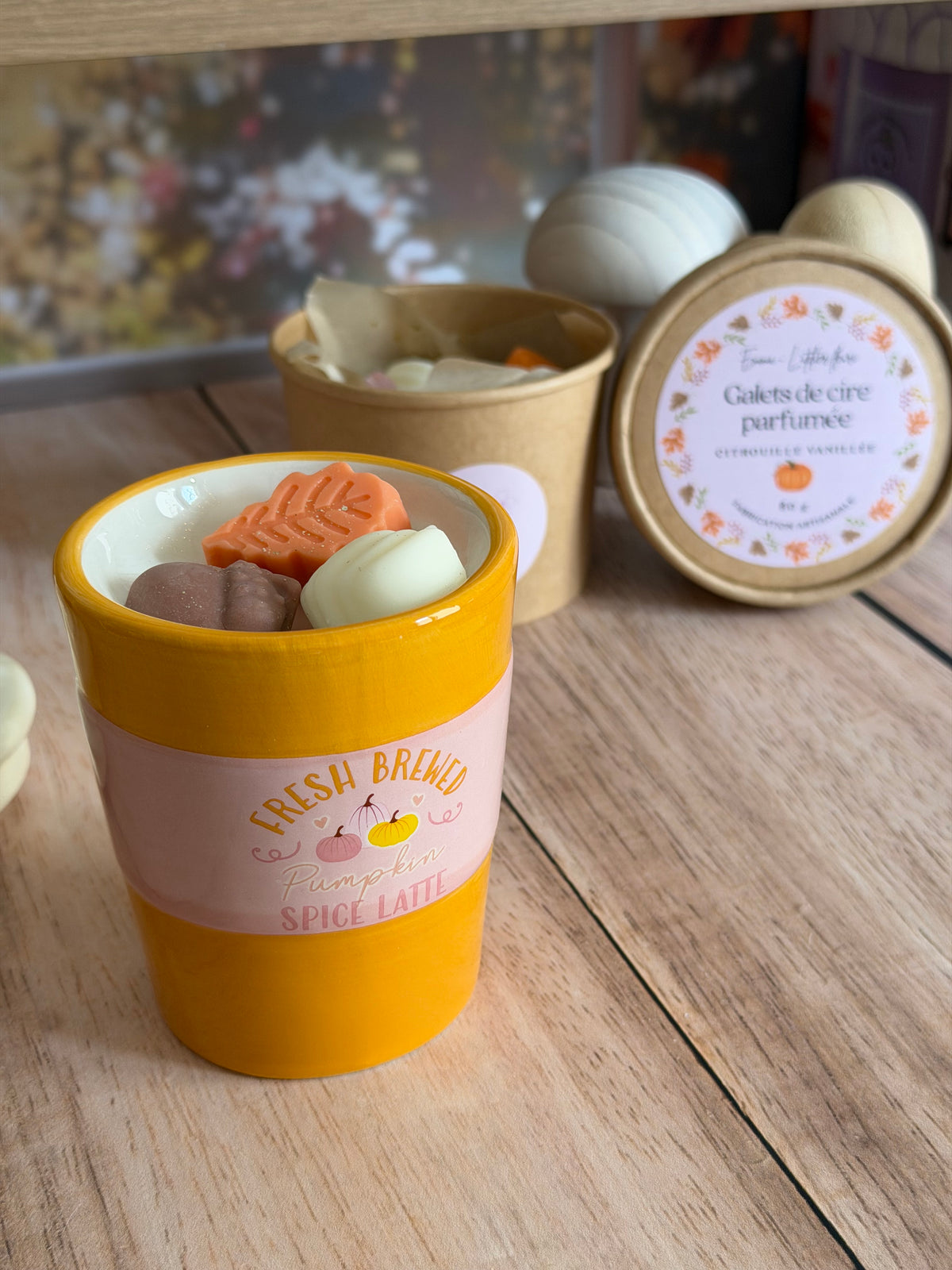La boite de galets parfumés ~ Citrouille vanillée ~ 80G