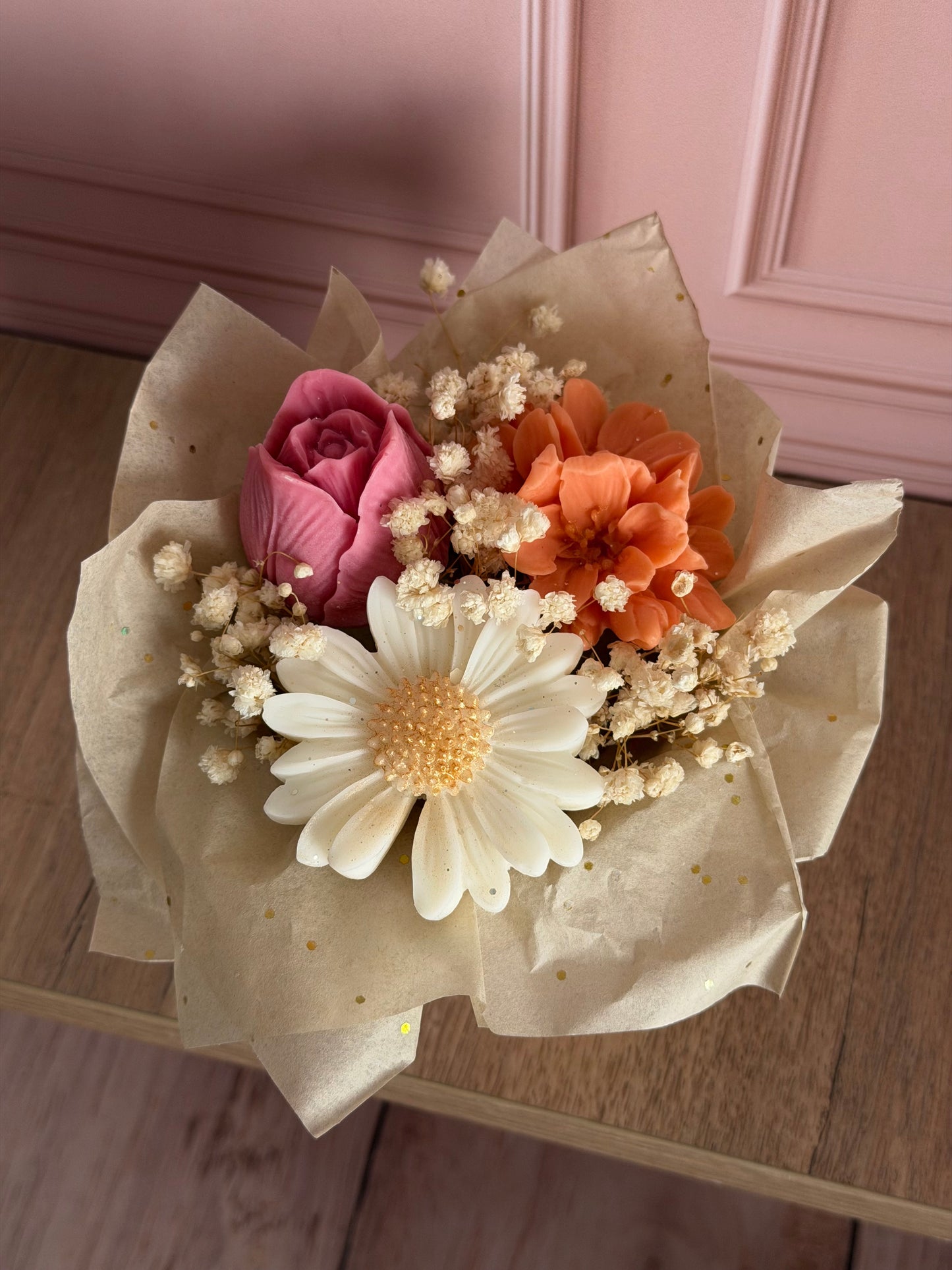 Mini bouquet fleuri ~ PARFUM FLEUR DE CERISIER 🌸  Édition spéciale fin d’année scolaire ✏️