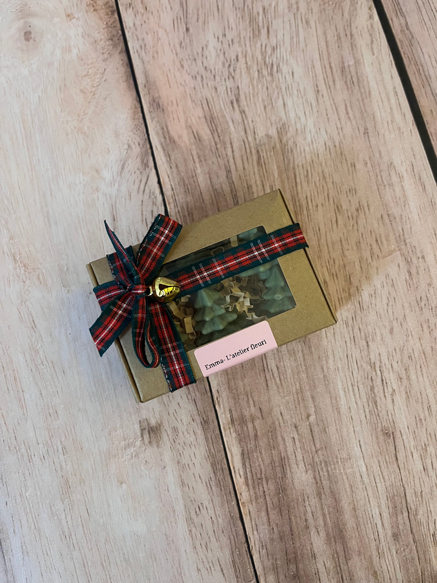 Mini coffret 4 fondants parfumés parfums aux choix