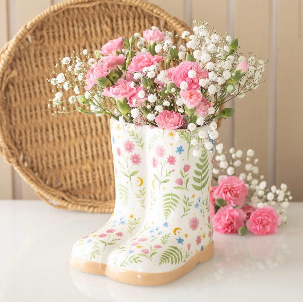 Pot de fleur ~ Bottes fleuries