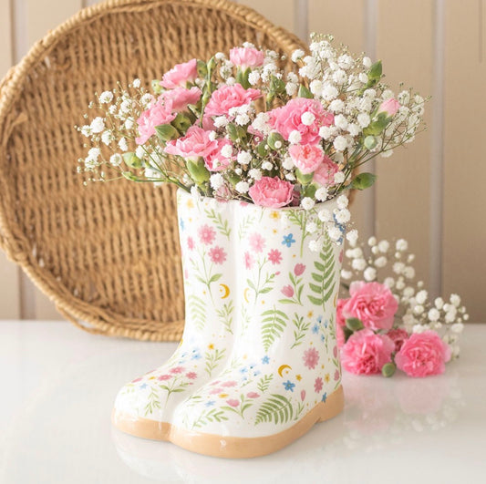 Pot de fleur ~ Bottes fleuries