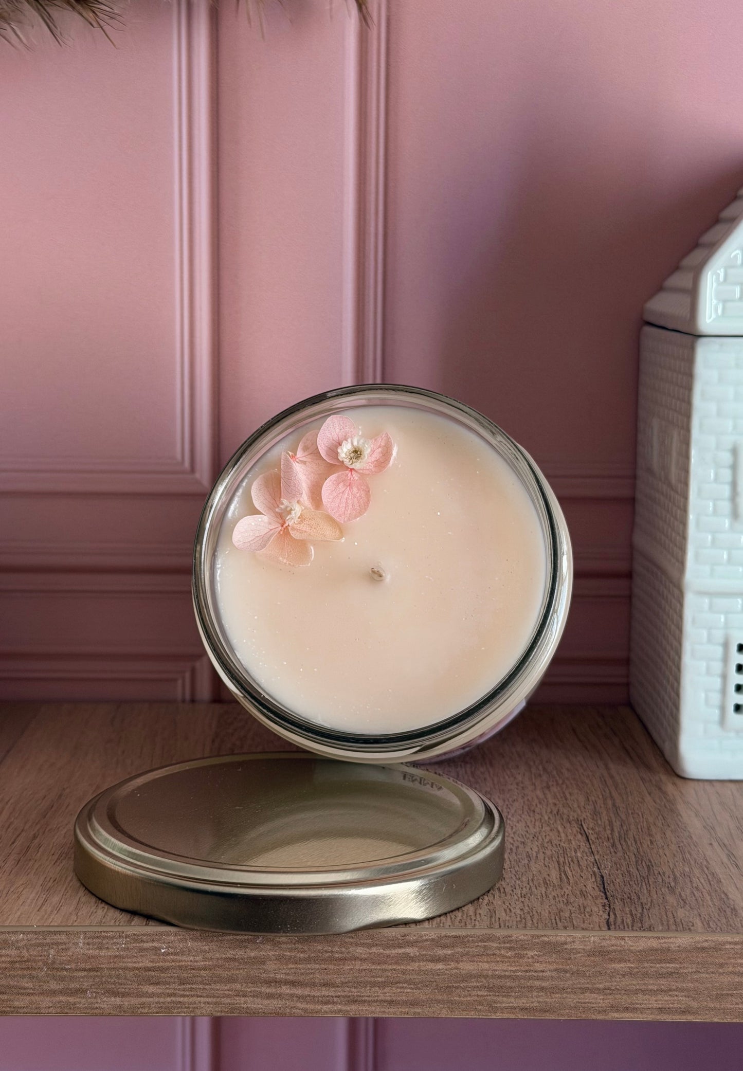 Bougie parfumée Pivoine ~ Classique ~ 160G 🌸
