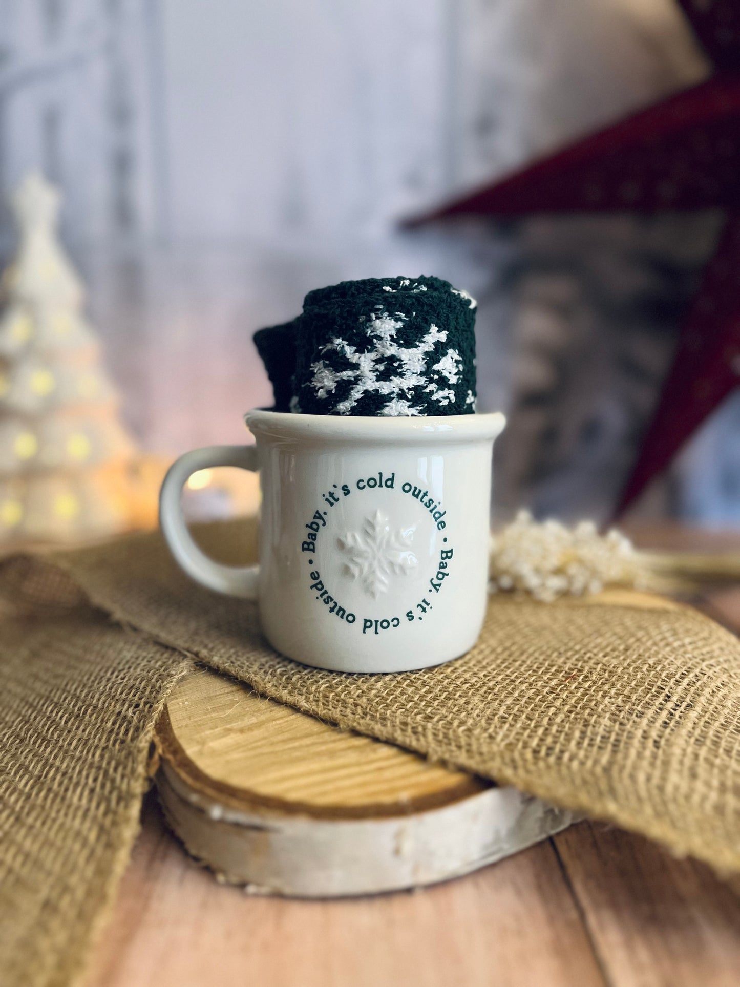 Mug + Chaussettes ~ Baby It's Cold Outside